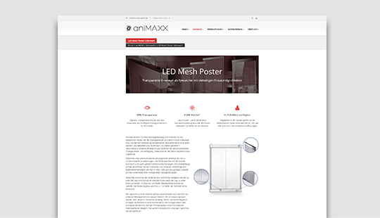 SOMMER GmbH - SMD MeshWall Poster Website